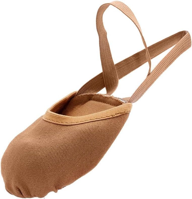 

Женские полуподноши для танцев MSMAX, парусиновые туфли-пируэты для современного танца, балета, джаза, гимнастики, акробатики, Tan