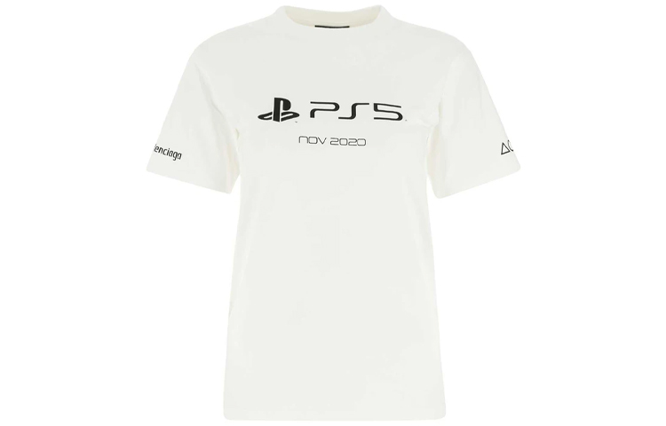 

Футболка женская Balenciaga Playstation, белый