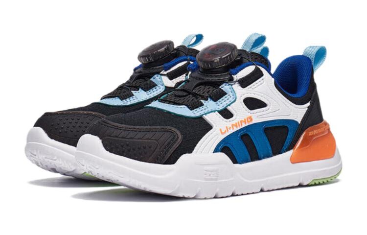 Кроссовки LINING YOUNG Sports Life Collection Kids Lifestyle Shoes Kids Low-top, черный — фото 3