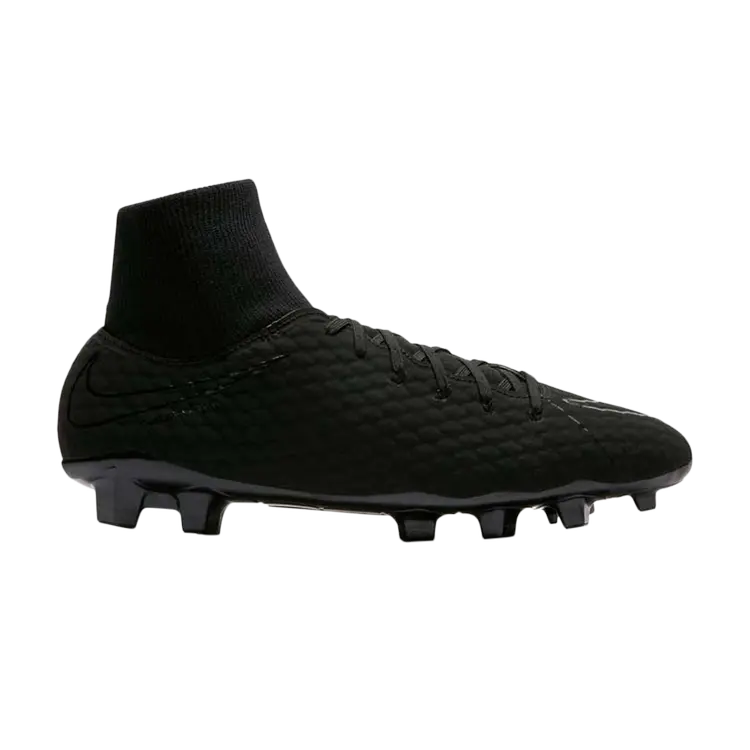 

Кроссовки Nike Hypervenom Phelon 3 DF FG 'Black', черный