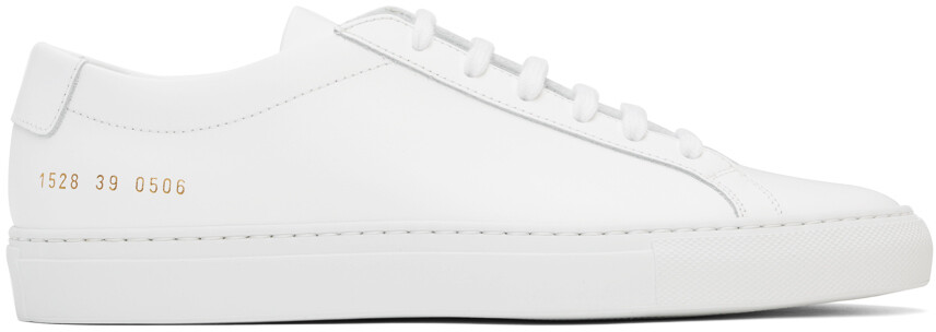 

Оригинальные низкие кроссовки Achilles Common Projects, белый