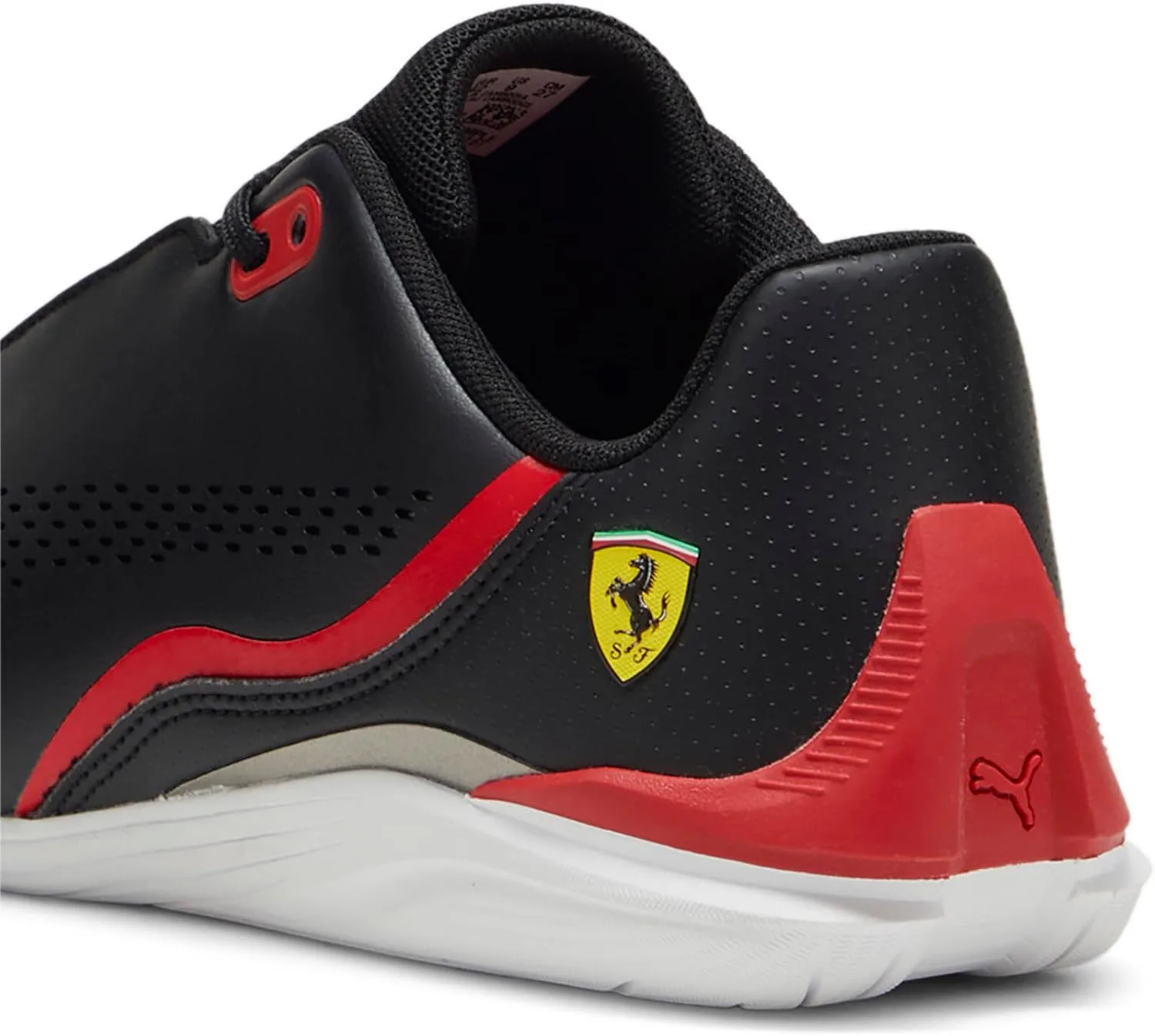 Мужские кроссовки PUMA Ferrari Drift Cat Decima, белый/черный — фото 3