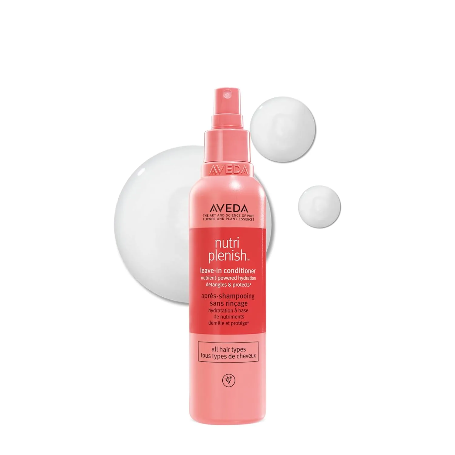 Несмываемый кондиционер Aveda Nutriplenish | Увлажняет, распутывает и восстанавливает волосы в течение 72 часов | Термозащитный спрей | Для всех типов волос | 98% натуральных ингредиентов*