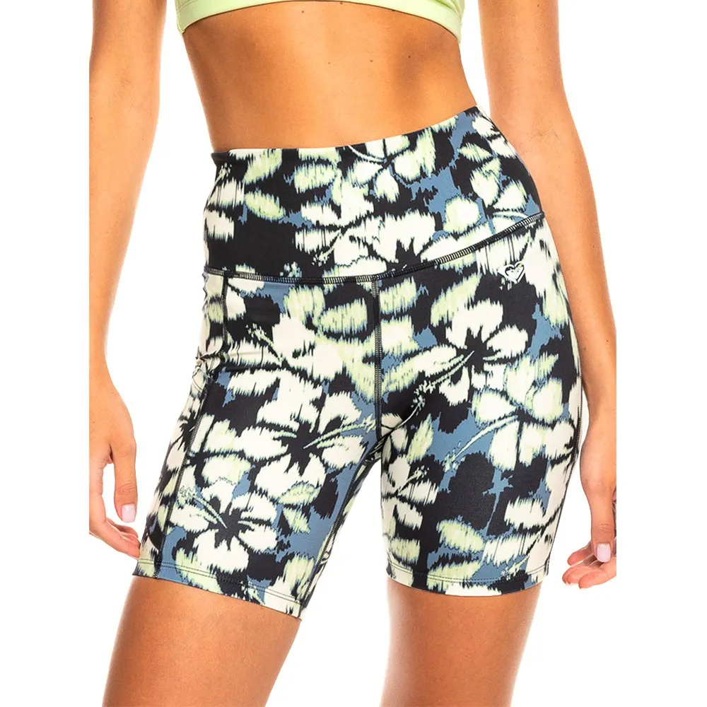 

Леггинсы Roxy Heart Biker Pt short, разноцветный