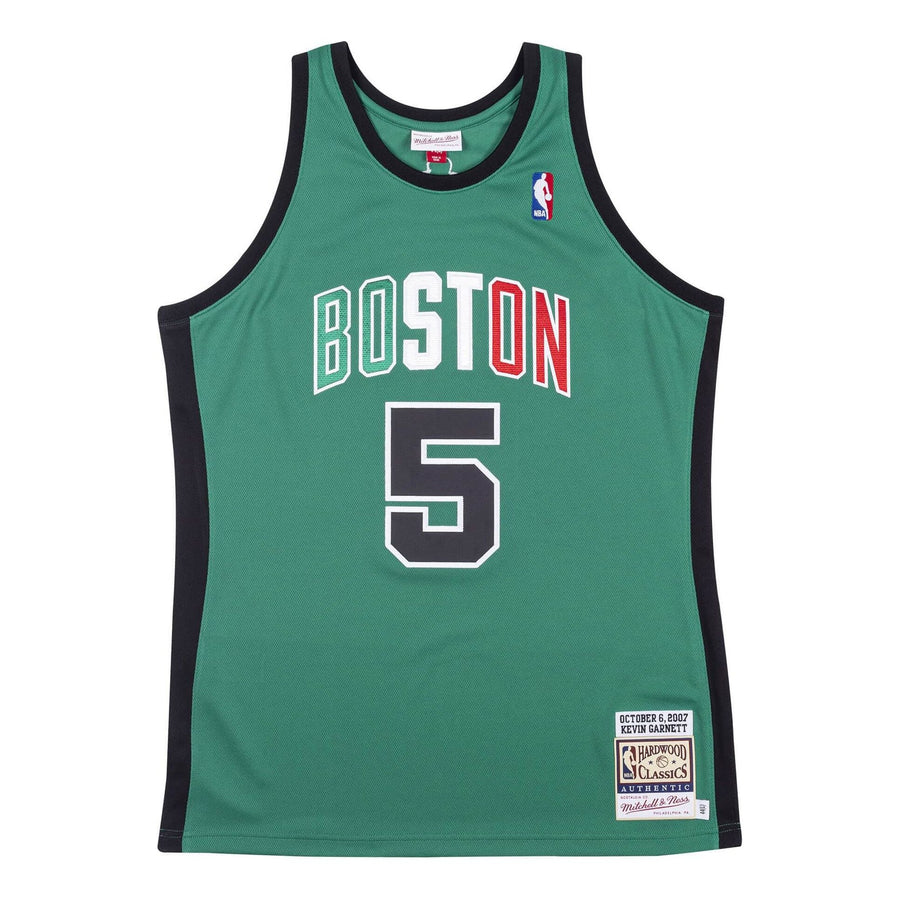 

Джерси Mitchell & Ness NBA Kevin Garnett Boston Celtics 2007/08 Jersey #5, зеленый