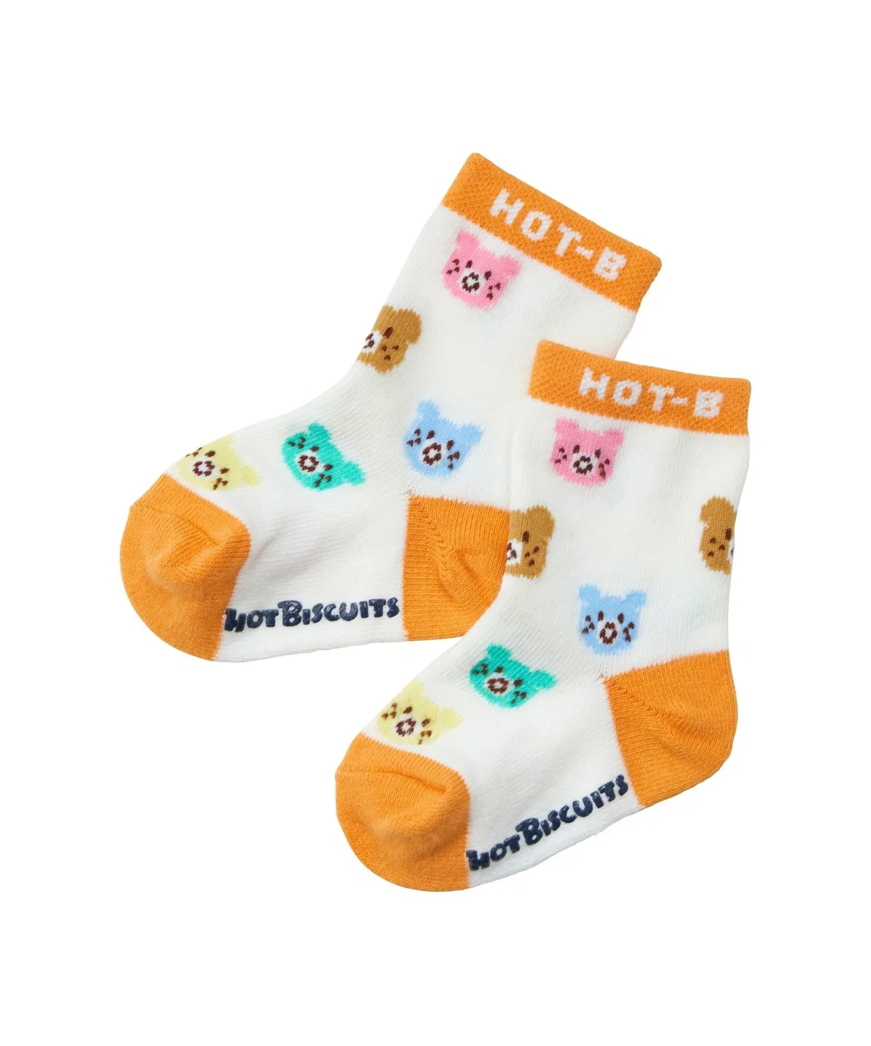 Носки Мики Хаус Хот Бискетс Colorful Beans с разноцветными бобами, мультиколор