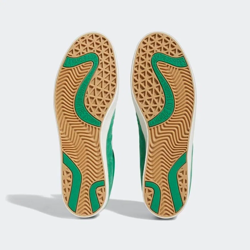 Кроссовки для скейтбординга adidas, зеленый — фото 2