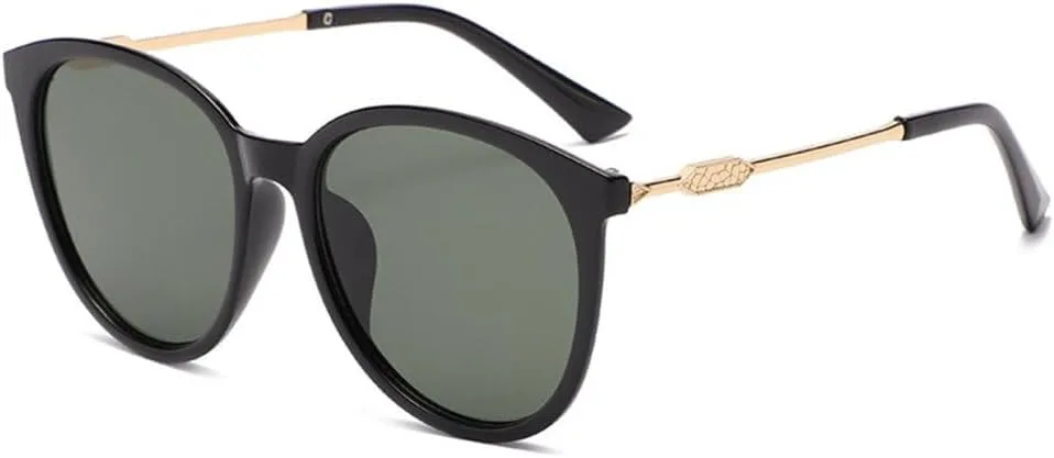 

Модные винтажные солнцезащитные очки для женщин, роскошные квадратные солнцезащитные очки в стиле ретро с большой оправой и зеркальными линзами generic, Green