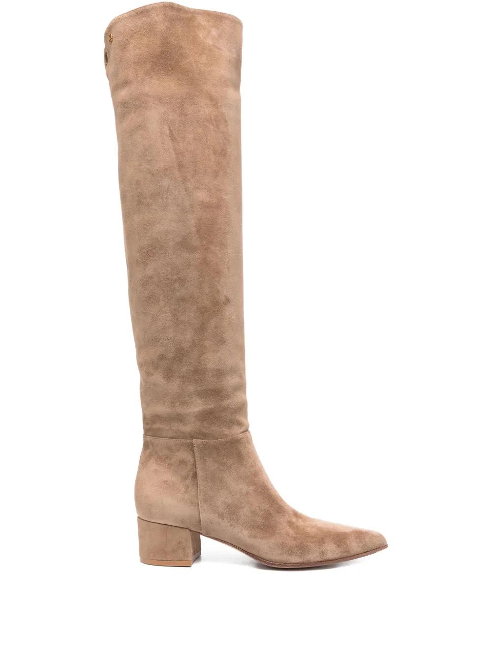Сапоги с заостренным носком Gianvito Rossi, нейтральный