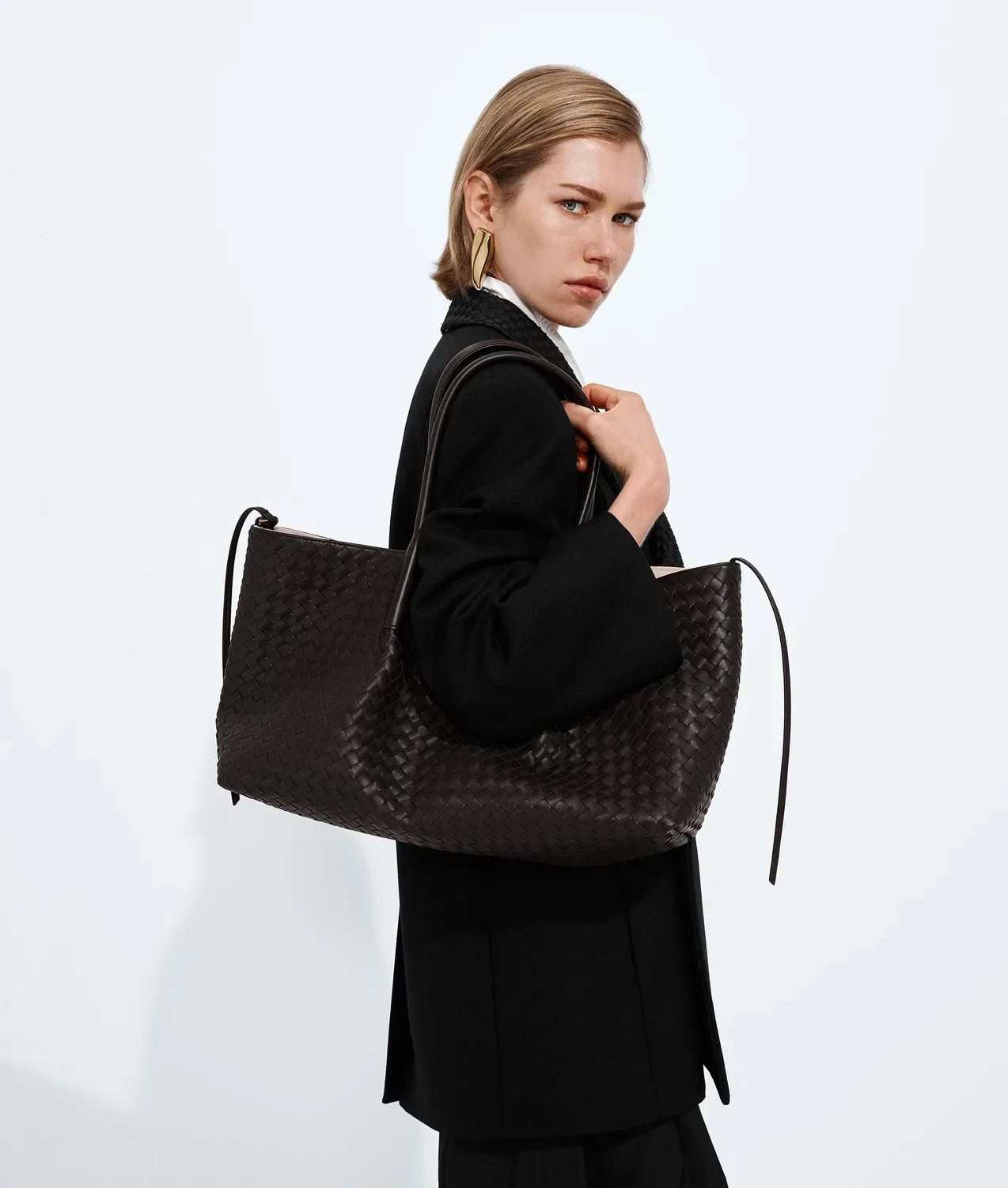 Большая Пинакотека BOTTEGA VENETA, коричневый — фото 2