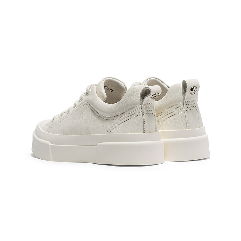 Кеды, скейтборд обувь женская низкая Coup De Foudre, цвет New off-white — фото 4