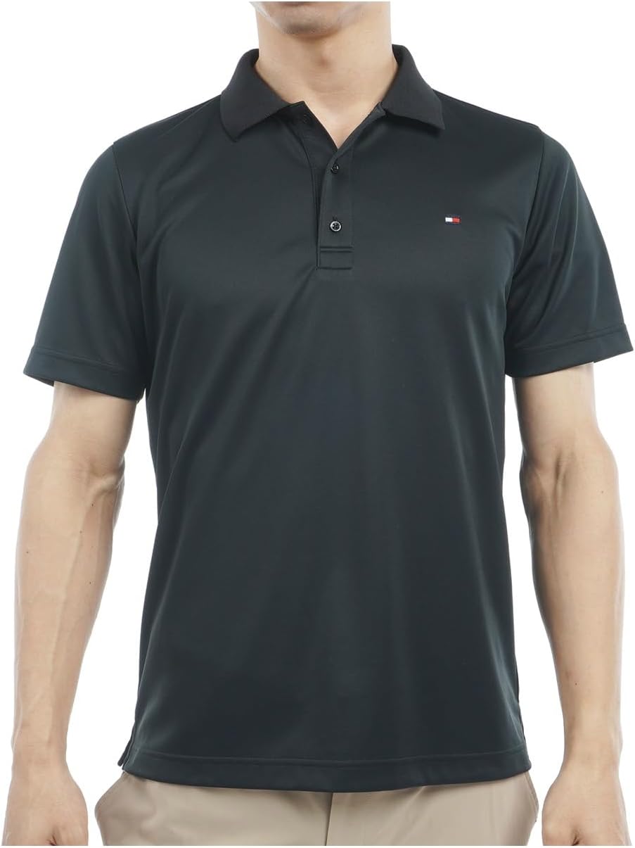 

Поло Tommy Hilfiger GOLF Basic Flag THMA493, черный
