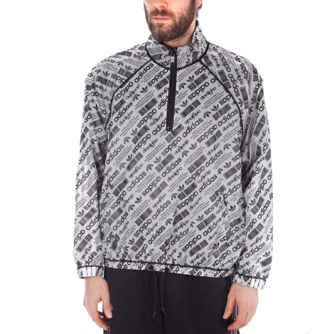 Свитшот x Alexander Wang унисекс Light Gray Adidas Originals — фото 4