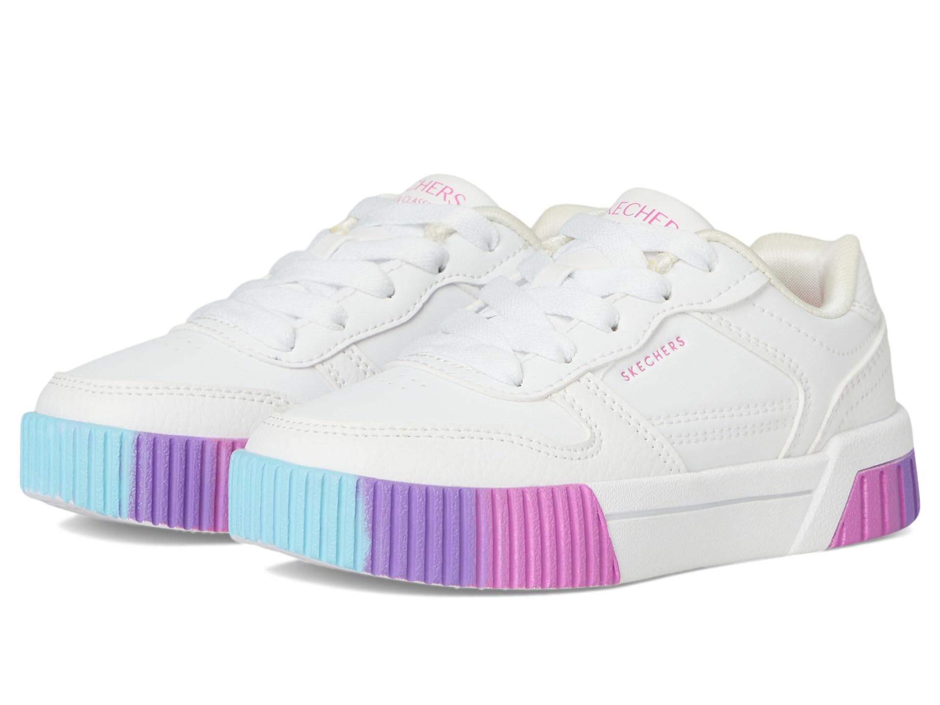 

Кроссовки SKECHERS KIDS Jade 310890L, цвет White/Multi/Neon