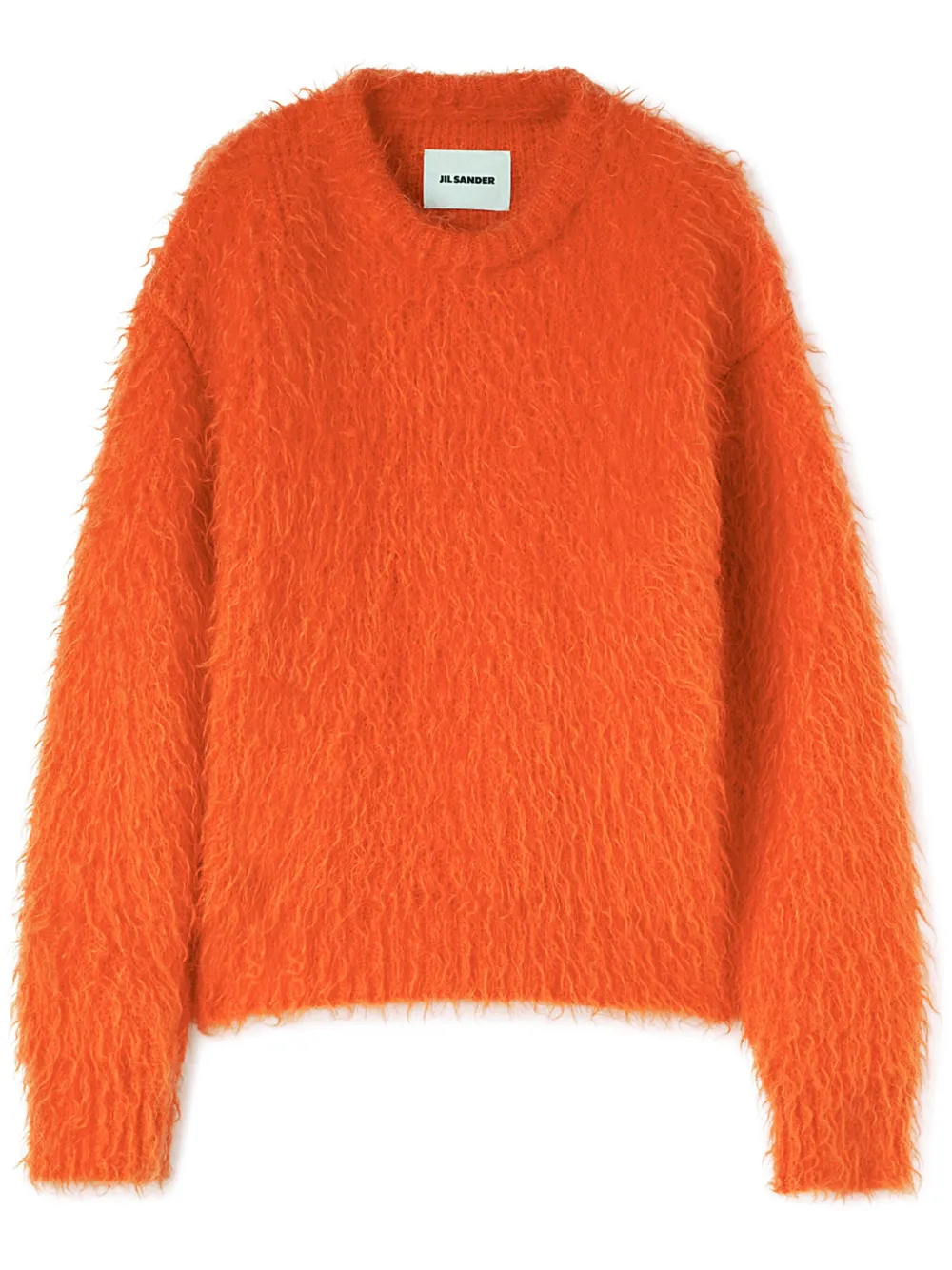 

Фактурный джемпер JIL SANDER, оранжевый