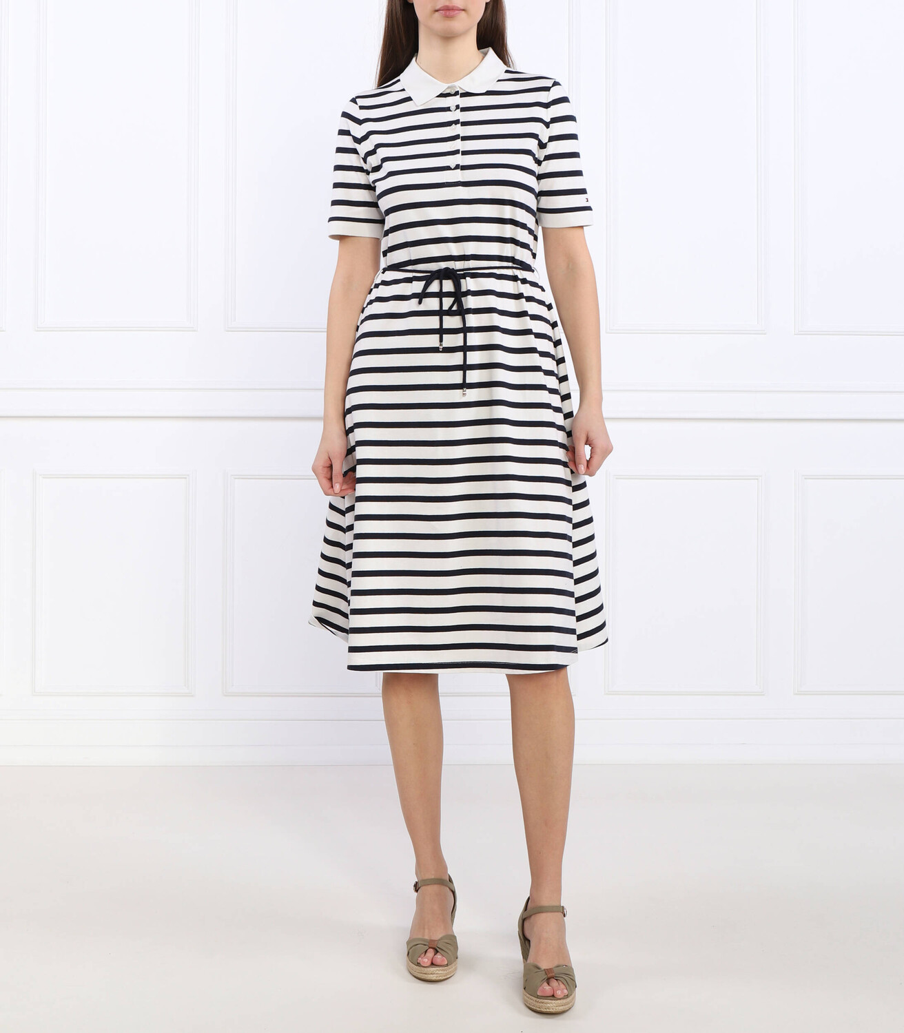 

Платье Tommy Hilfiger RLX F&F STRIPE, белый