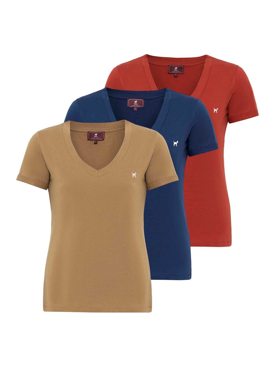 

Рубашка Williot Cagliari, цвет Camel/Navy/Carmine red