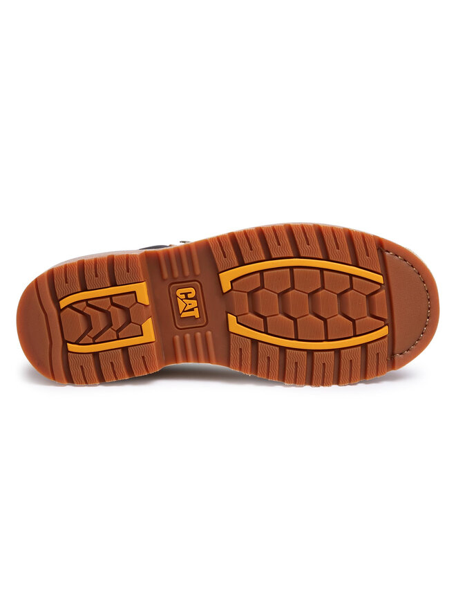 Ботильоны на шнуровке CAT Footwear Powerplant S3 Hro P724626, желтый — фото 4