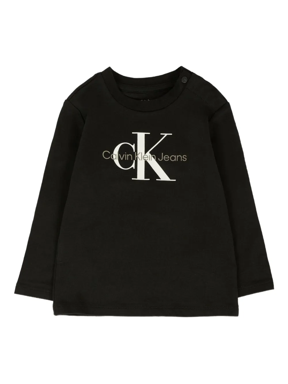 

Толстовка с длинными рукавами и логотипом Calvin Klein Kids