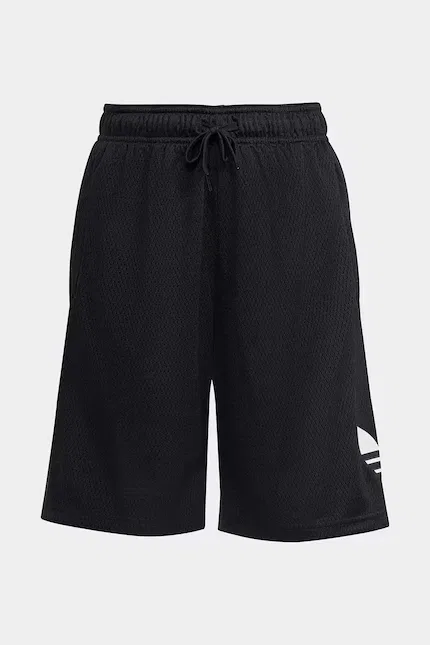 Шорты детские из эластичного трикотажа Adidas Originals, черный — фото 2