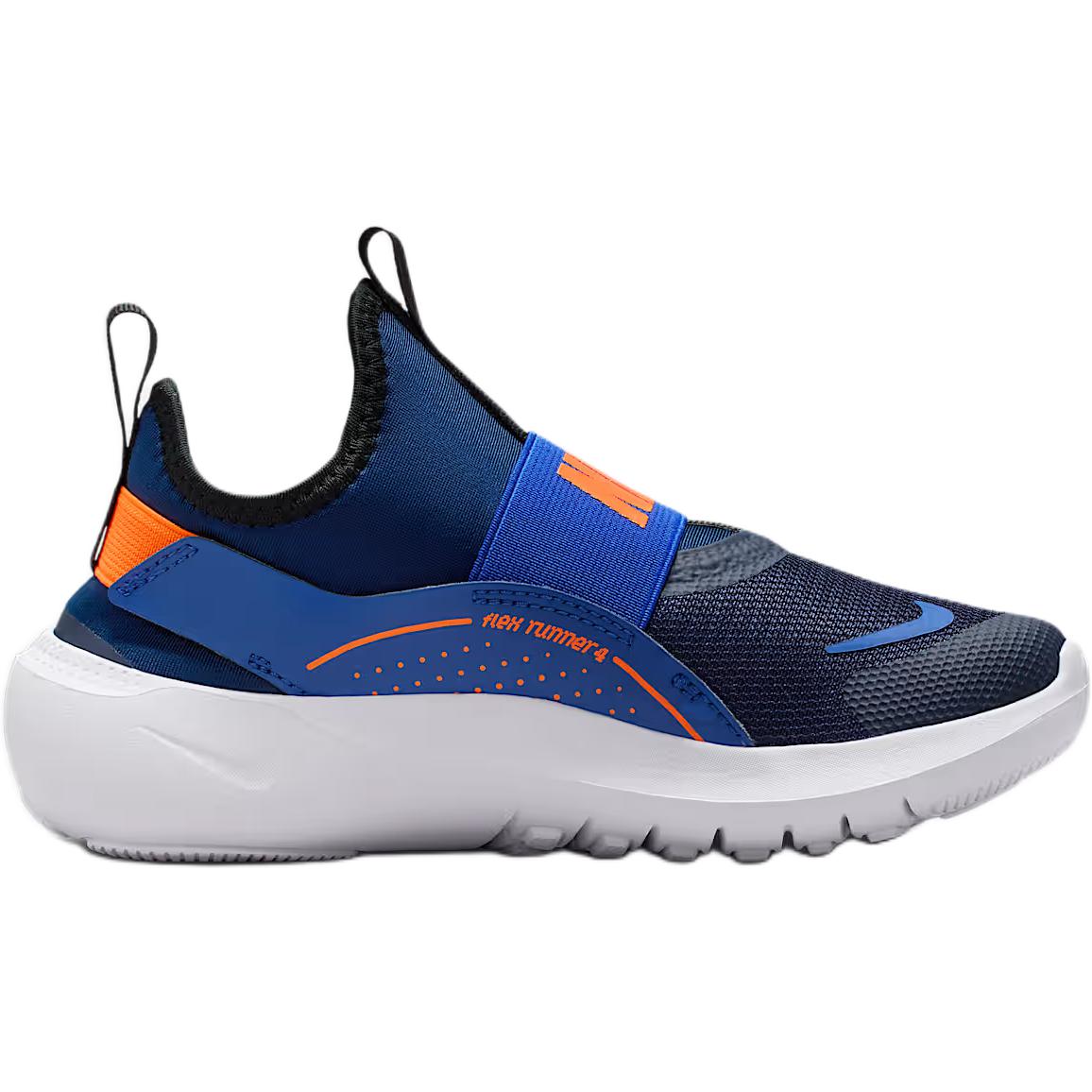 Детские кроссовки Flex Runner 4 для детей от 3 до 7 лет Nike, черный/белый — фото 2
