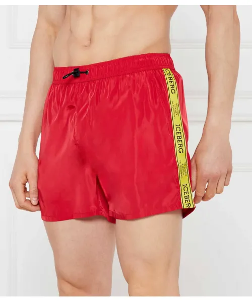 

Пляжные шорты Regular fit Iceberg, красный