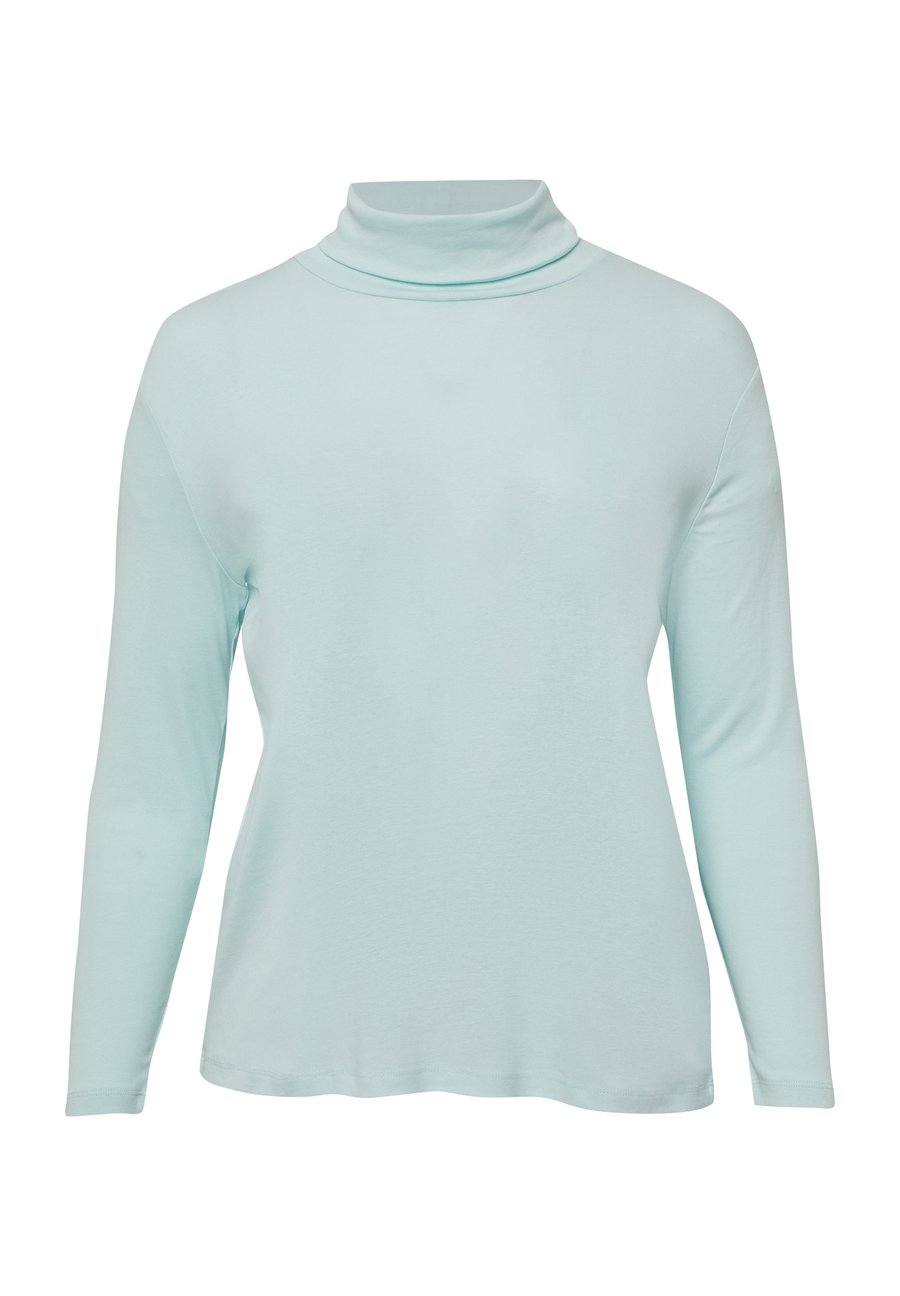 

Топ s.Oliver Long sleeved top, Azurblau/Turquoise