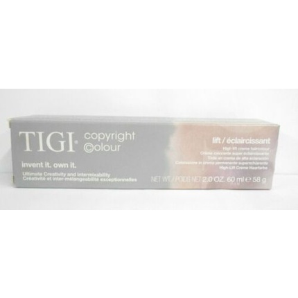 

TIGI COPYRIGHT COLOUR HIGH LIFT Стойкая кремовая краска для волос 2 жидких унции 60 мл