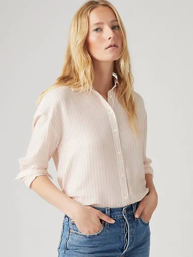 

Одесская рубашка с длинным рукавом Levi's, розовый