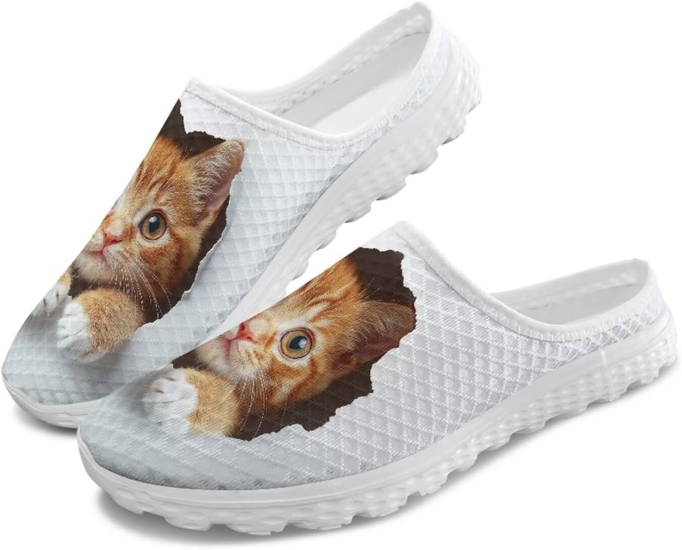 

Женские кроссовки Tomeusey на шнуровке без задника, с полусеткой, легкие, дышащие, повседневные для прогулок, оранжевый