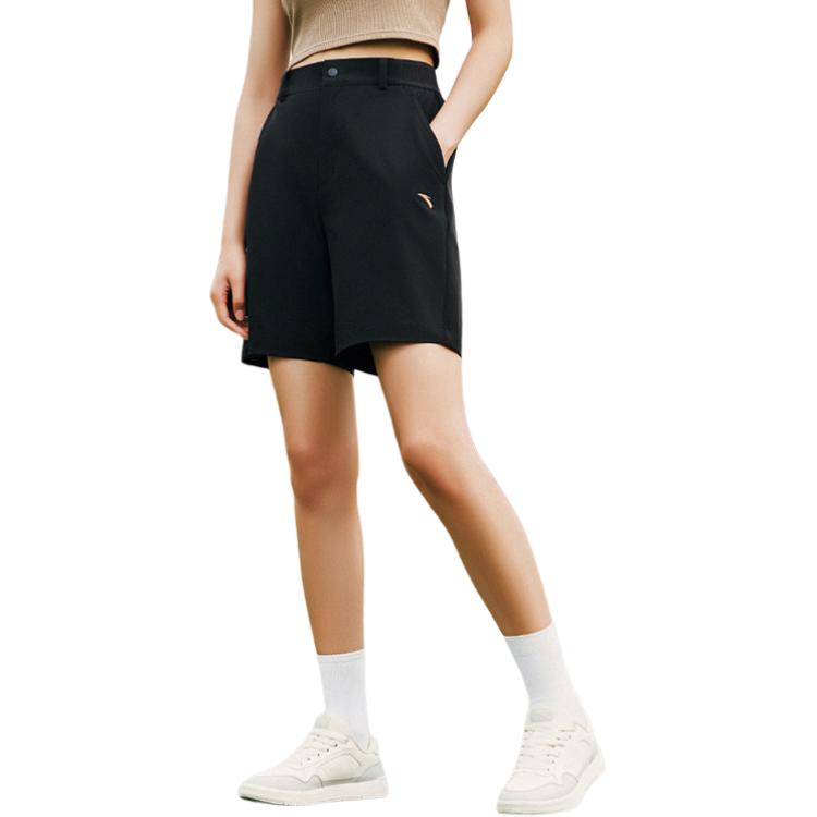 

ANTA Разнообразие тренировочной коллекции повседневные шорты Women's Basic Black