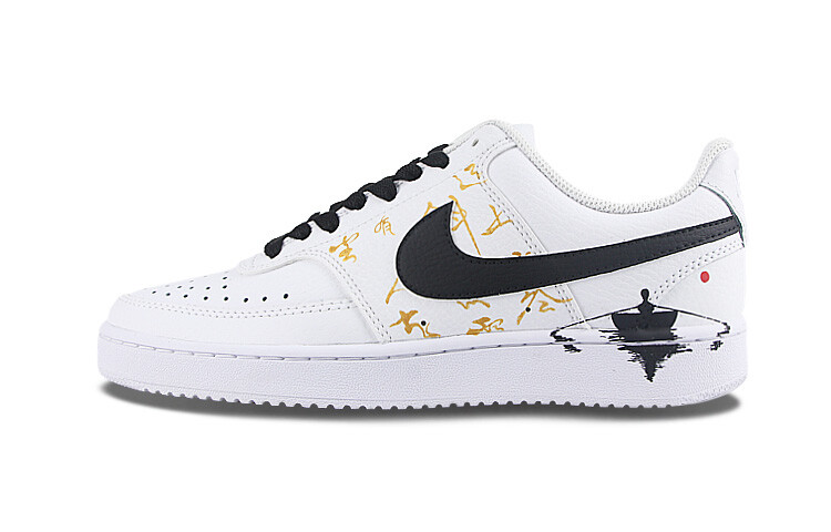 

Кроссовки Nike Court Vision 1 Skateboard Shoes Women's Low-Top Black