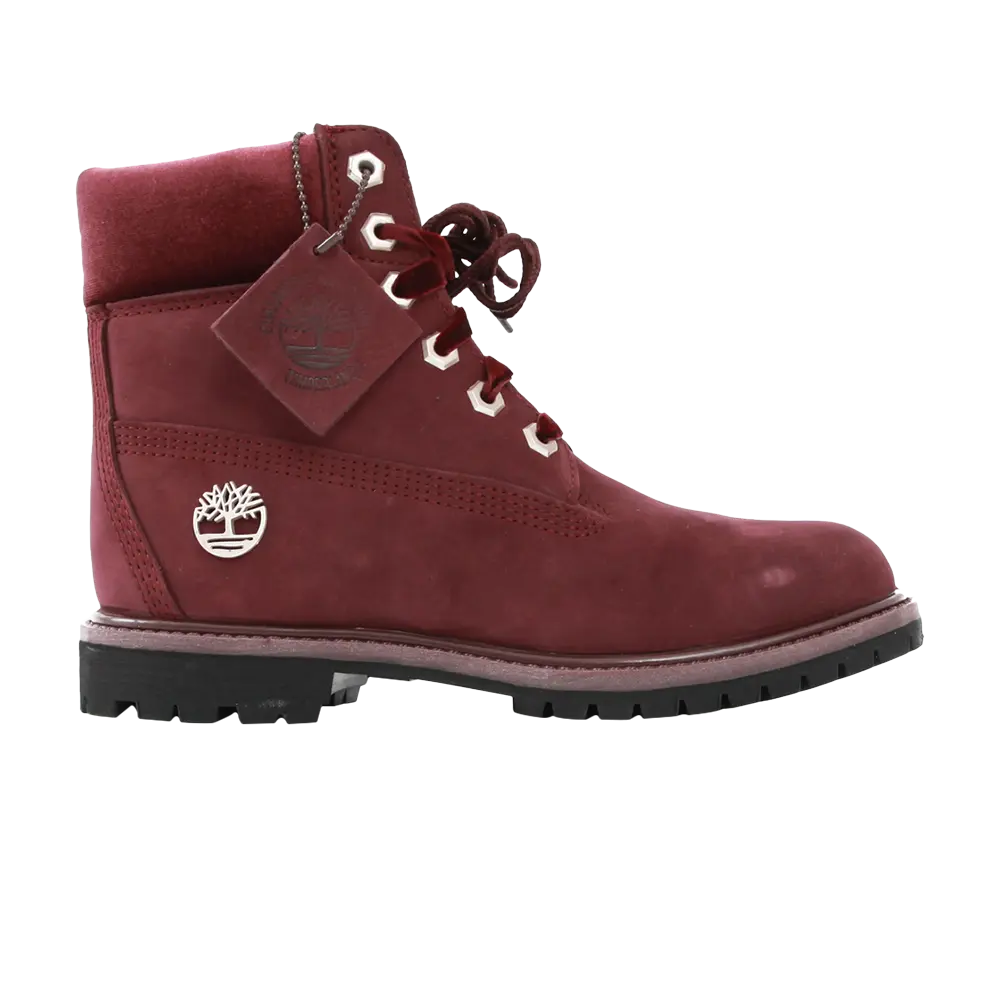 Ботинки Timberland Wmns Premium 6 Inch, красный
