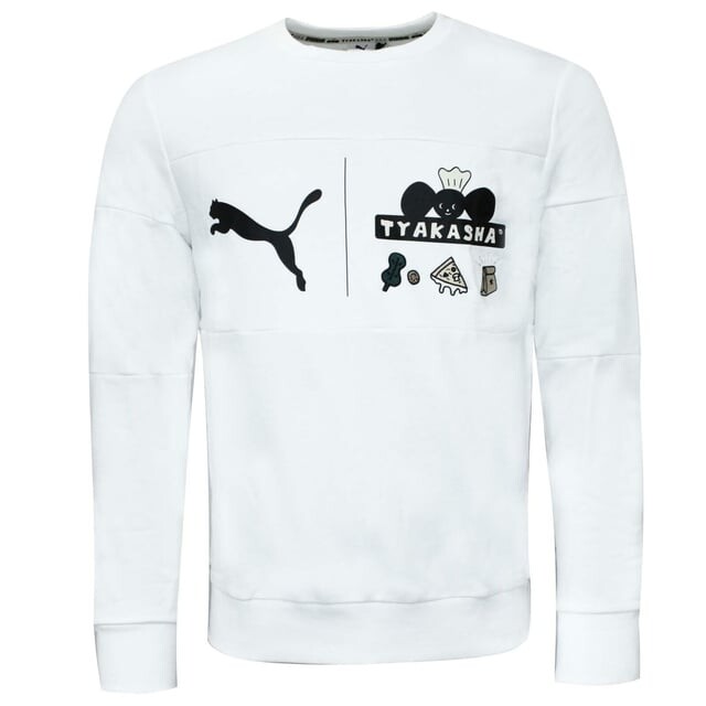 

Мужской свитшот с графическим принтом X tyakasha 578421 02 Puma, белый