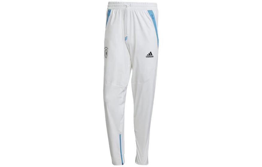 

Трикотажные спортивные штаны мужские белые Adidas, белый