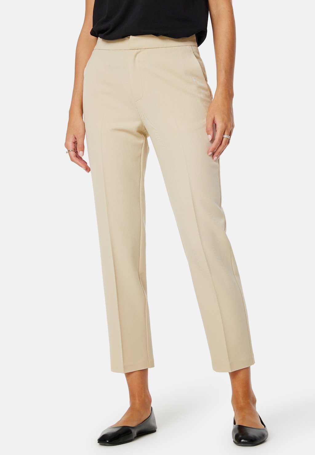 

Брюки HIGH WAIST SLACKERS Bubbleroom, белый