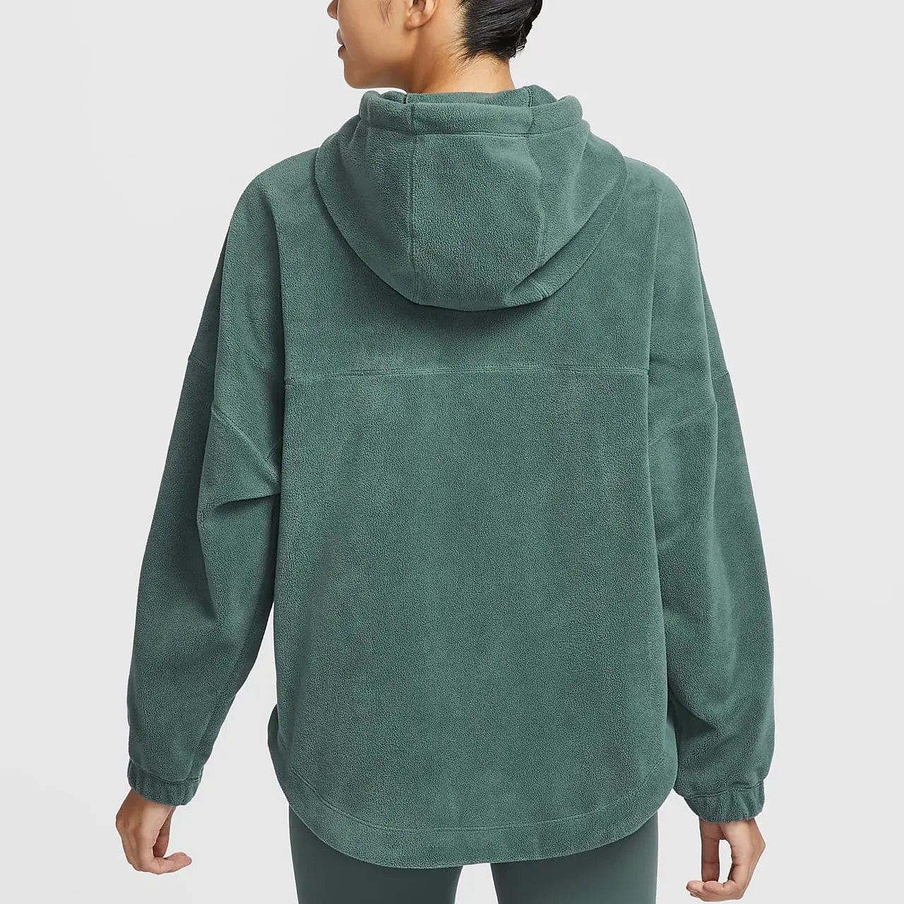 Терма-ФИТ Свитшот Женский Винтажный Зеленый/Белый Nike — фото 3