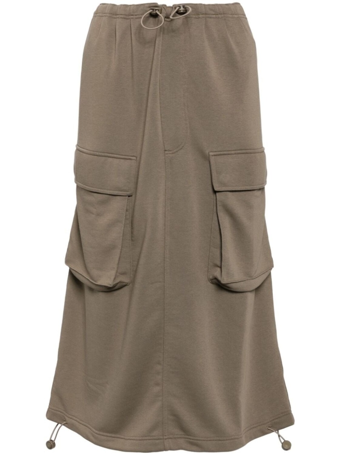

MM6 Maison Margiela юбка с карманами-карго, нейтральный цвет