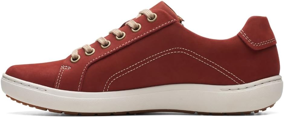 Кроссовки Clarks Unisex-Adult Nalle Lace, Chestnut — фото 3