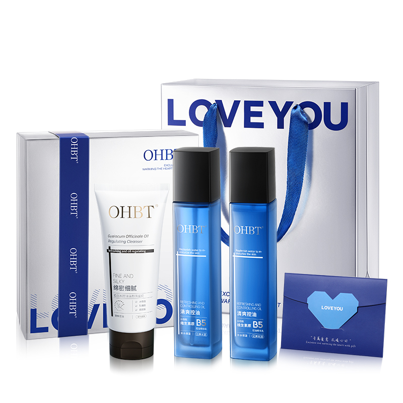 

Наборы для ухода за кожей с контролем жира глубокое очищение, освежение, удаление клещей OHBT