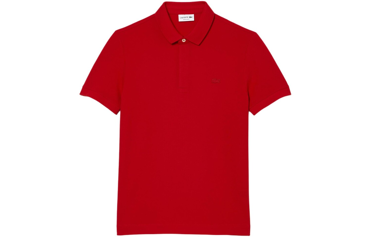 

Рубашка поло мужская красная Lacoste, красный