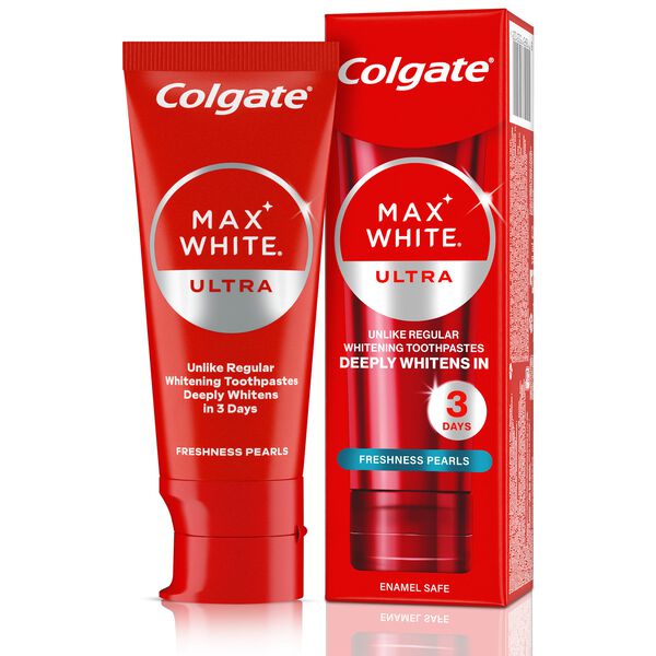 

Отбеливающая зубная паста, 50 мл Colgate Max white ultra freshness pearls