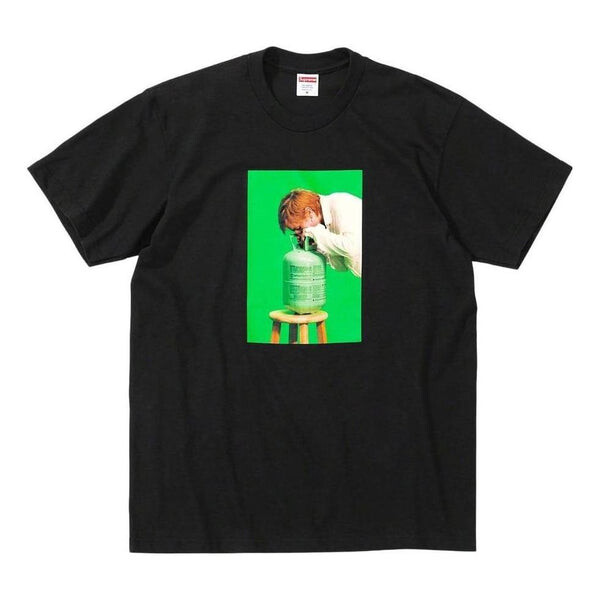 

Футболка x mark leckey fw23 week4 greenscreen t-shirt 'black' Supreme, черный
