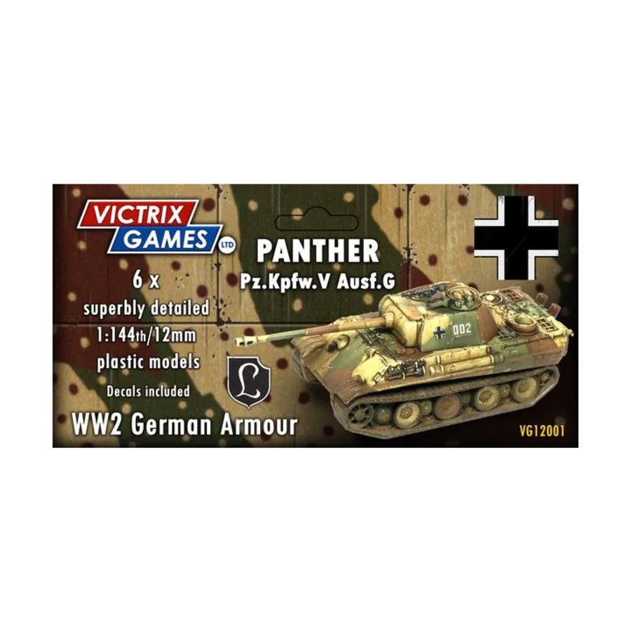 

Пантера Аусф G, Historical Miniatures - WWII - Axis (Victrix) (12mm)