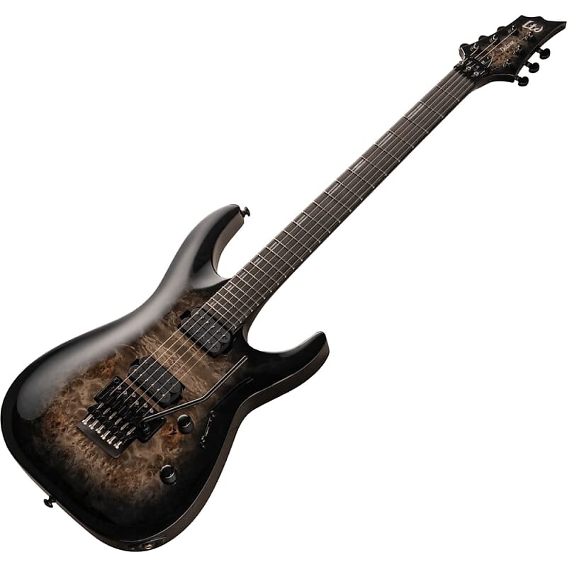 

Электрогитара ESP LTD H-1001FR Black Natural Burst Electric Guitar - LH1001FRBPBLKNB