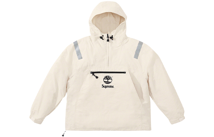 

Supreme Тимберленд Анорак со светоотражающими вставками, Ecru