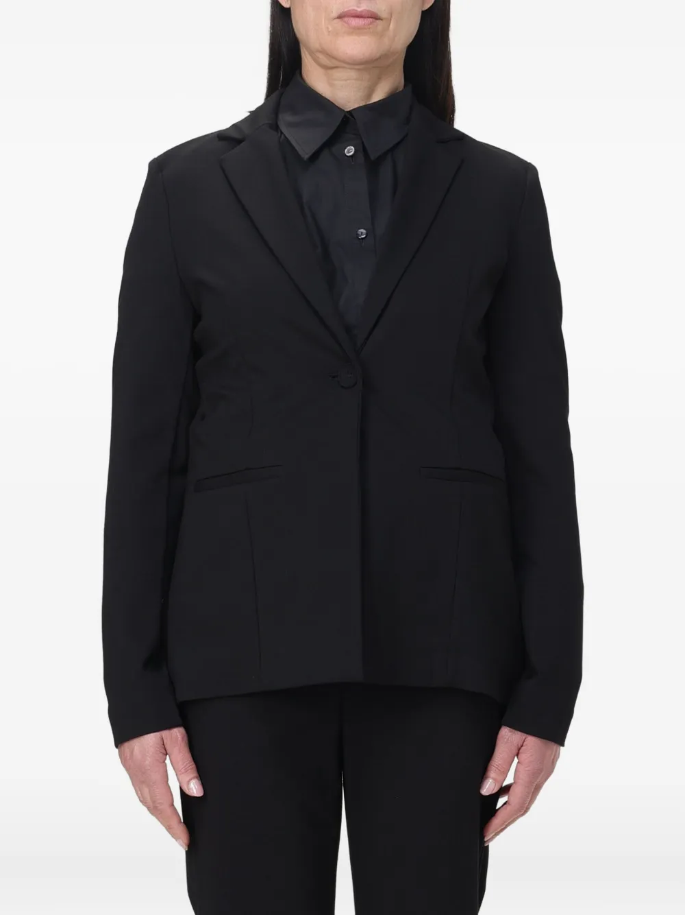 

Однобортный пиджак Maliparmi, черный