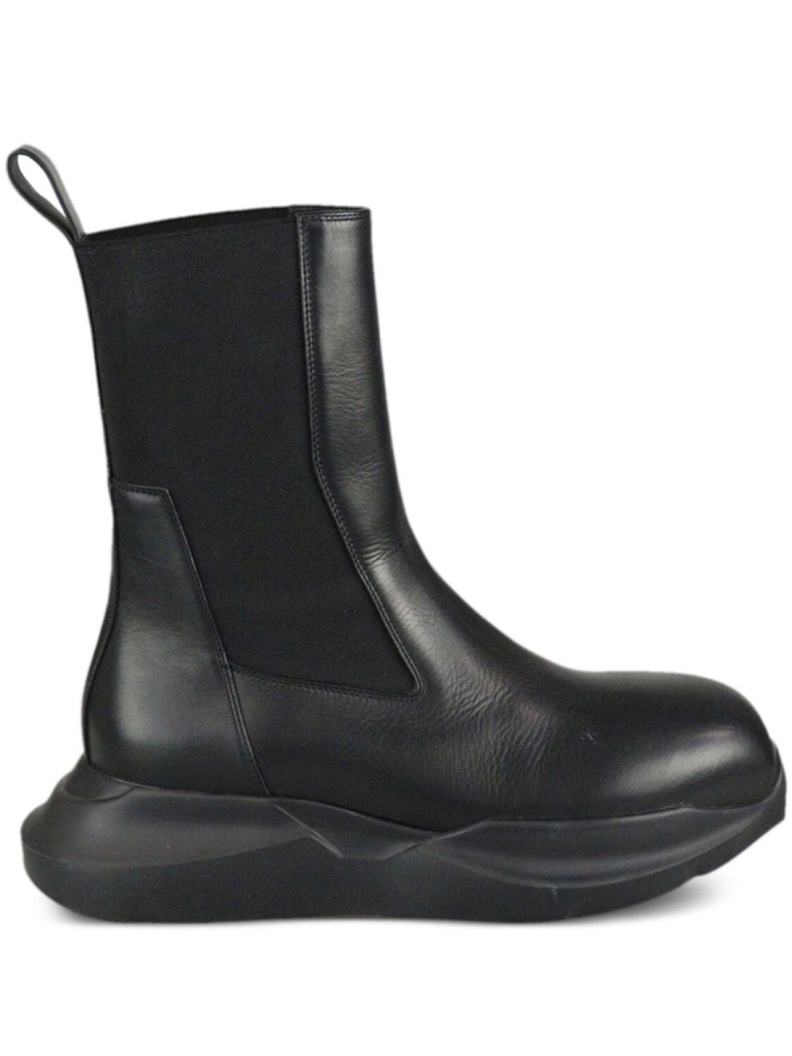 

Rick Owens ботинки Geth Beatle на массивной подошве, черный