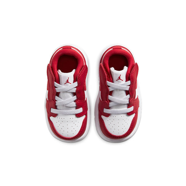 Кроссовки 1 низкие alt Air Jordan, красный — фото 4