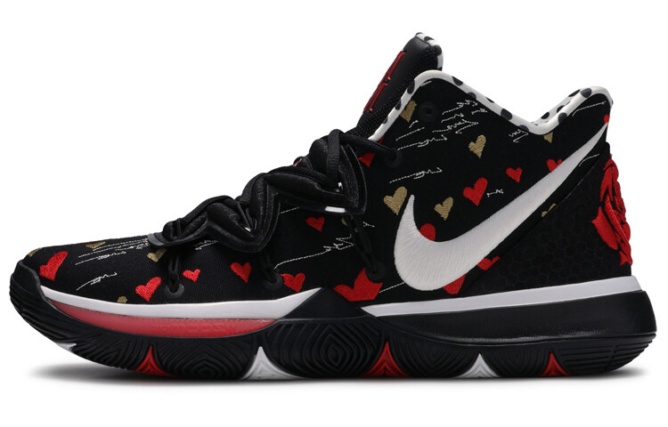

Кроссовки Nike Kyrie 5 Basketball, черный/белый/красный